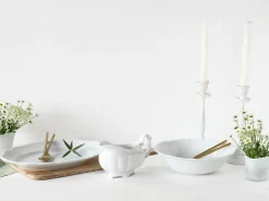 Maria Theresia - Servier Set 3-tlg - Weiss