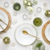 Maria Theresia - Tellerset 18-tlg - gold