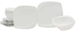 Melbourne - Tellerset 12-tlg - Creme