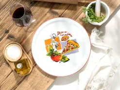 Milano - Pizzateller 4-tlg - Pizzabäcker