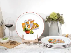 Milano - Pizzateller 4-tlg - Pizzabäcker
