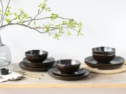 Natura - Tellerset - Black