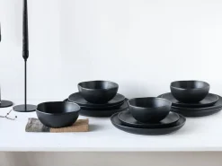 Natura - Tellerset - Black