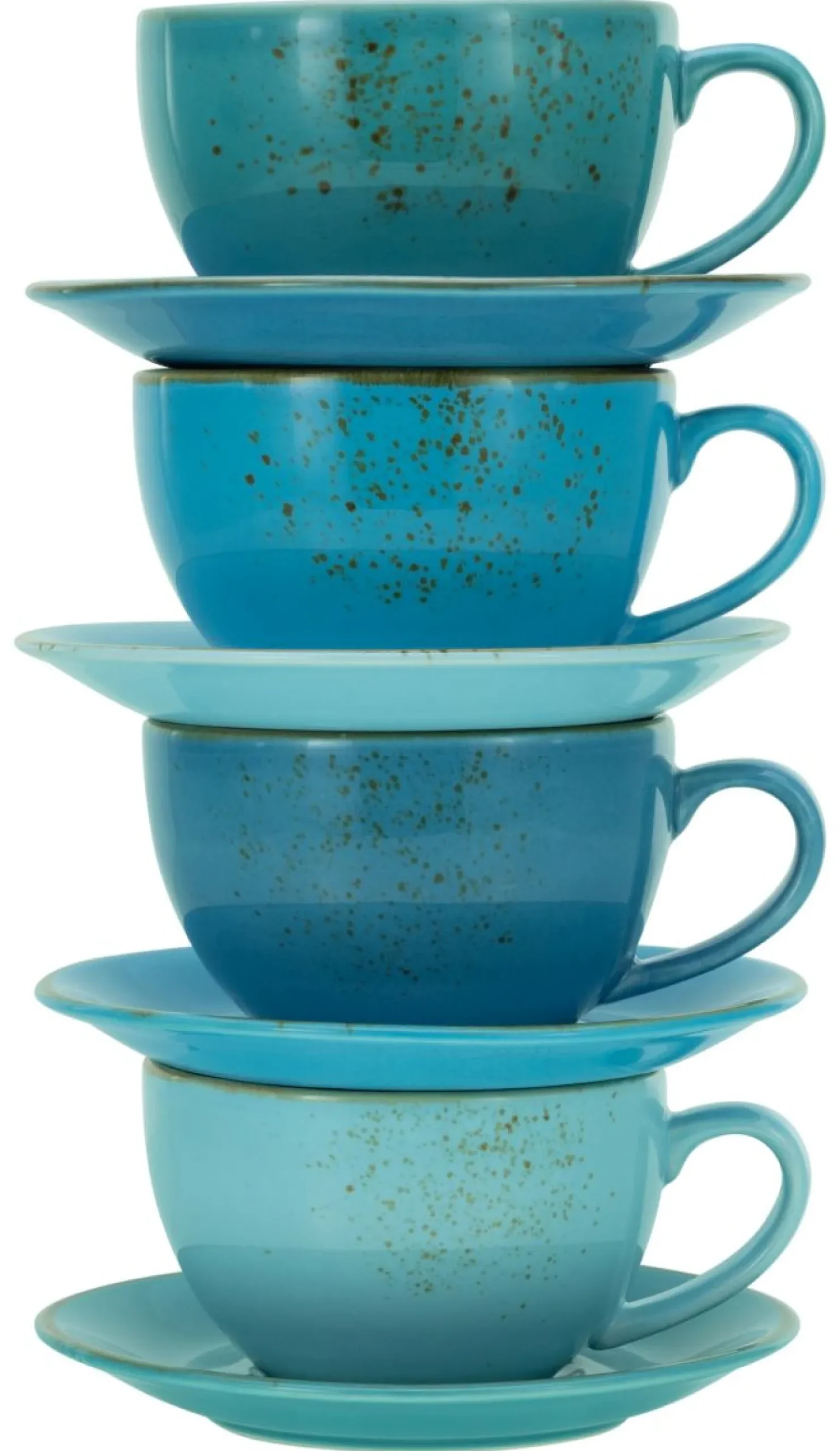 Nature Collection - Cappuccinotassen 8-tlg - bunt