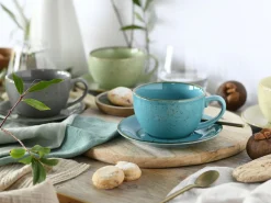 Nature Collection - Cappuccinotassen 8-tlg - bunt