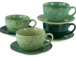 Nature Collection - Cappuccinotassen 8-tlg - bunt