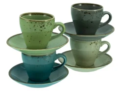 Nature Collection - Espressotassen 8-tlg - bunt