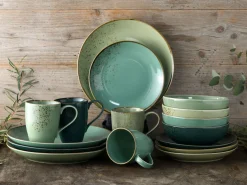 Nature Collection - Kombiservice 16-tlg - Aqua