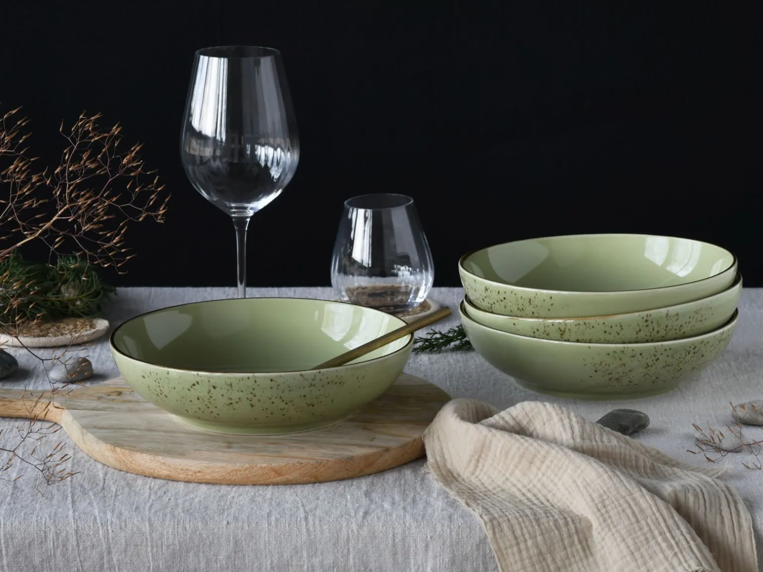 Nature Collection - Poke Bowl 4-tlg - bunt