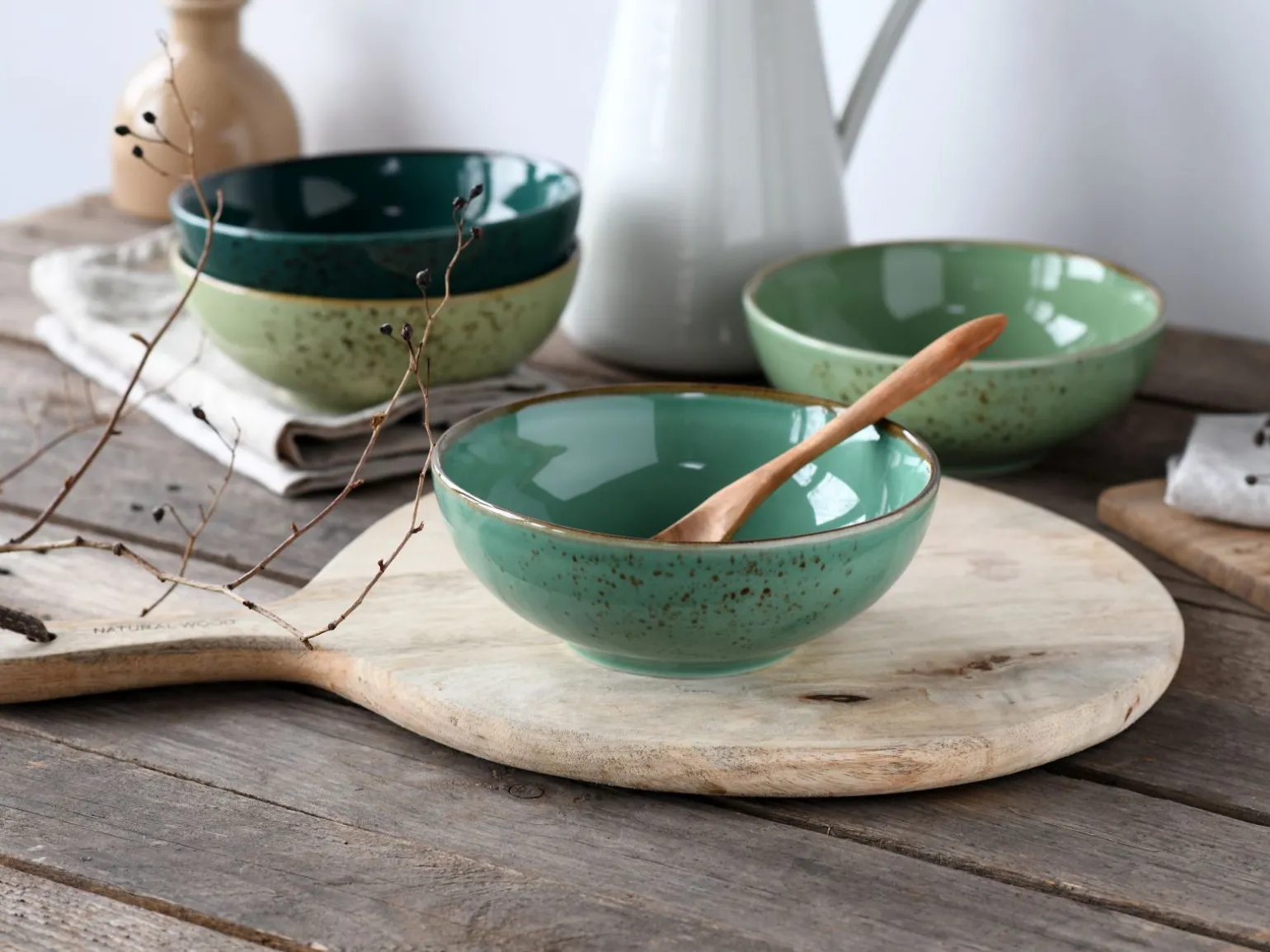 Nature Collection - Smoothie Bowl 4-tlg - bunt