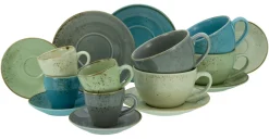 Nature Collection - Tassen Set 16-tlg, Nature Collection - Tassen-Set 16-tlg - bunt