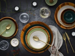 Nature Collection - Tellerset 6-tlg - Akazienholz