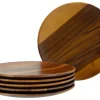 Nature Collection - Tellerset 6-tlg - Akazienholz