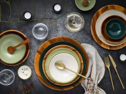 Nature Collection - Tellerset 6-tlg - Akazienholz