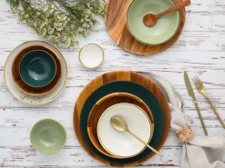 Nature Collection - Tellerset 6-tlg - Akazienholz