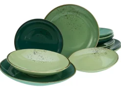 Nature Collection - Tellerset 12-tlg - bunt