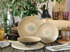 Neapel - Tellerset 12-tlg - Sand