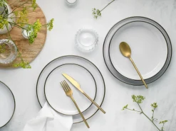 Nordic Festive - Tellerset 18-tlg - Schwarz