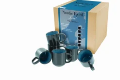 Nordic Fjord - Kaffeebecher 6-tlg - beige