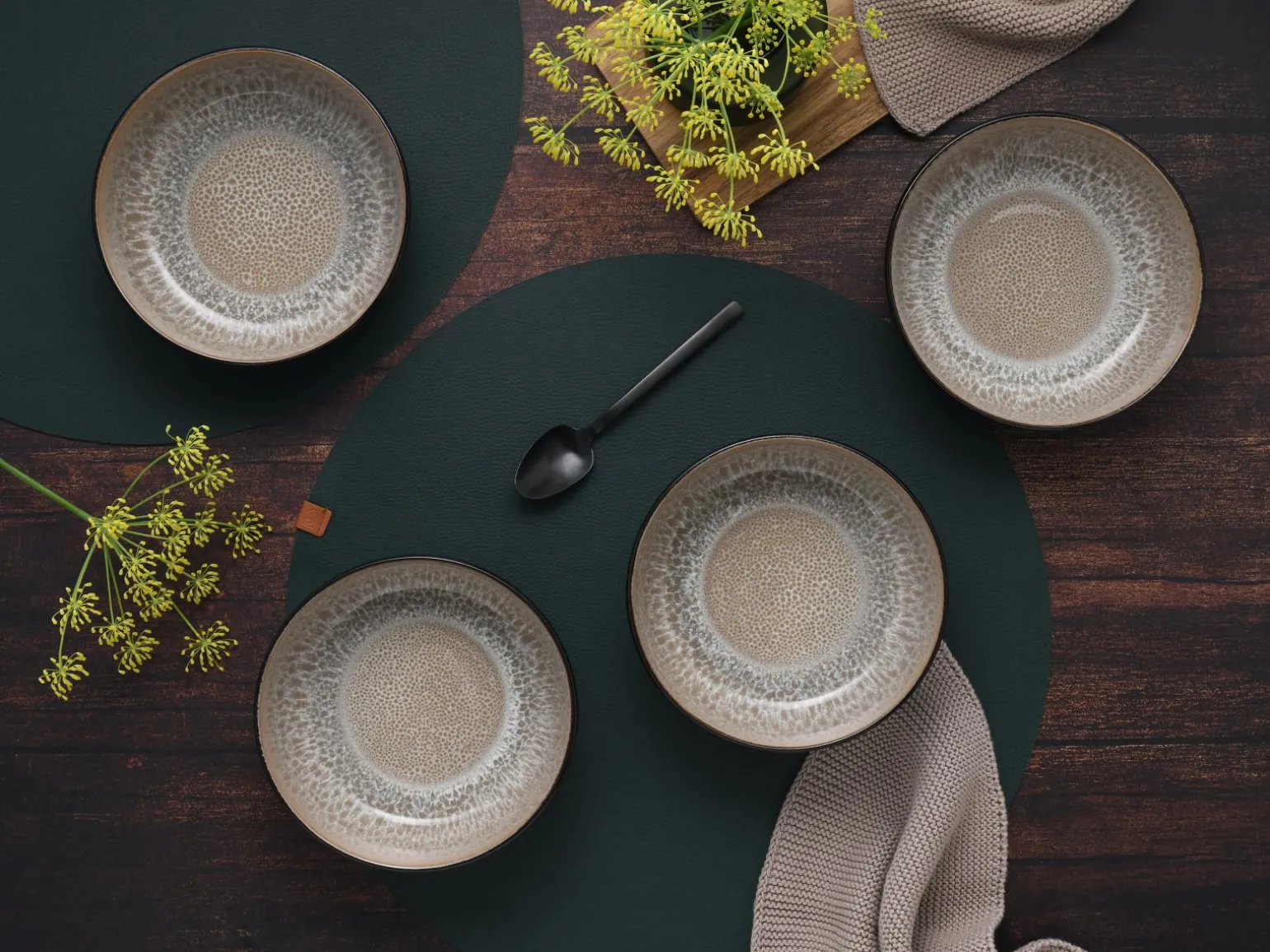 Nordic Fjord - Müslischale 6-tlg - beige
