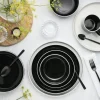 Nordic Gourmet - Kombiservice 10-tlg - Schwarz
