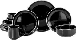 Nordic Gourmet - Kombiservice 10-tlg - Schwarz