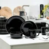 Nordic Gourmet - Kombiservice 16-tlg - Schwarz