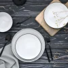 Nordic - Tellerset 12-tlg - Cool Black