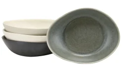 Pietra - Suppenteller 4-tlg - bunt