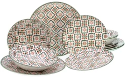 Rumi - Tellerset 12-tlg - bunt