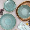Sea Breeze - Tellerset 18-tlg - Hellblau