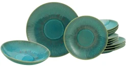 Sea Breeze - Tellerset 12-tlg - Mint