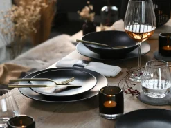 Soft Touch - Tellerset 12-tlg, Soft Touch - Tafelservice 12-tlg - Schwarz