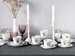 Square - Kaffeeservice 18-tlg - Orchidee