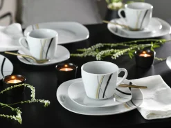 Square - Kaffeeservice 18-tlg - Orchidee