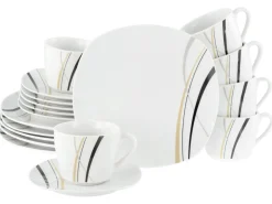 Square - Kaffeeservice 18-tlg - Orchidee