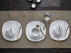 Square - Kaffeeservice 18-tlg - Orchidee