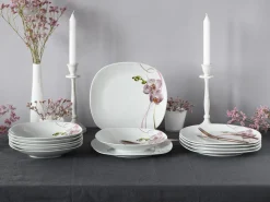 Square - Tafelservice 12-tlg - Orchidee