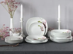 Square - Tafelservice 18-tlg, Square - Tellerset 18-tlg - Weiss