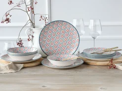 Stella - Tellerset 12-tlg - bunt