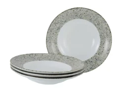 Stone Collection - Pastateller 4-tlg - Bunt