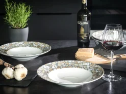 Stone Collection - Pastateller 4-tlg - Bunt