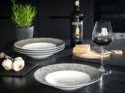 Stone Collection - Pastateller 4-tlg - Bunt