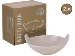 Streat Food - Balti Dish 2-tlg - Schwarz