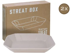 Streat Food - Box 2-tlg - Schwarz