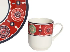 Sumaya - Kombiservice 16-tlg - Red