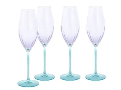 Swirly - Sektglas 4-tlg - Spring