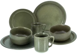 Sylt - Kombiservice 8-tlg - Dark green