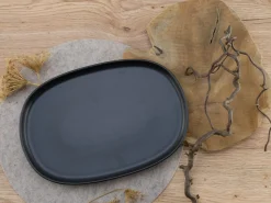 Uno - Servierplatte - Black