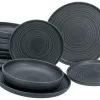 Uno - Tellerset 12-tlg - Black